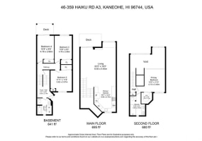 46-359 Haiku Road,Kaneohe,Hawaii,96744,3 Bedrooms Bedrooms,2 BathroomsBathrooms,Condo/Townhouse,Haiku,1,18279801
