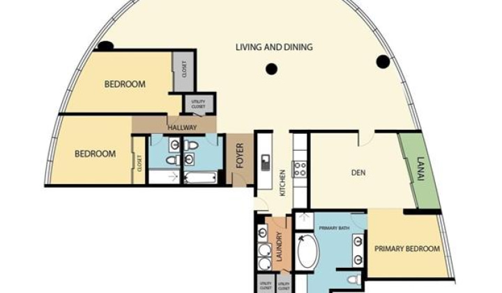 1296 Kapiolani Boulevard,Honolulu,Hawaii,96814,3 ベッドルーム ベッドルーム,3 バスルームバスルーム,コンド / タウンハウス,Kapiolani,47,19464719
