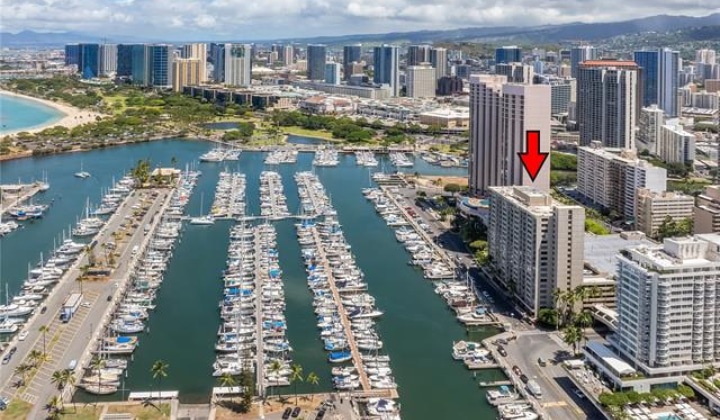 1765 Ala Moana Boulevard,Honolulu,Hawaii,96815,1 ベッドルーム ベッドルーム,1 バスルームバスルーム,コンド / タウンハウス,Ala Moana,12,18748263