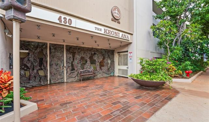 430 Keoniana Street,Honolulu,Hawaii,96815,2 ベッドルーム ベッドルーム,1 バスルームバスルーム,コンド / タウンハウス,Keoniana,7,18750471