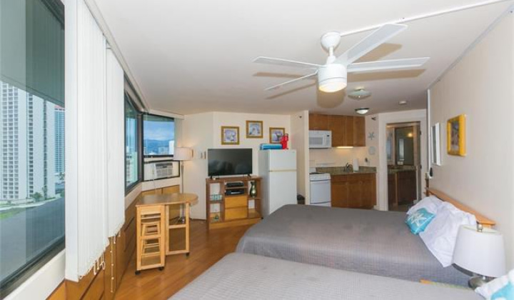 1700 Ala Moana Boulevard,Honolulu,Hawaii,96815,1 バスルームバスルーム,コンド / タウンハウス,Ala Moana,16,18754906