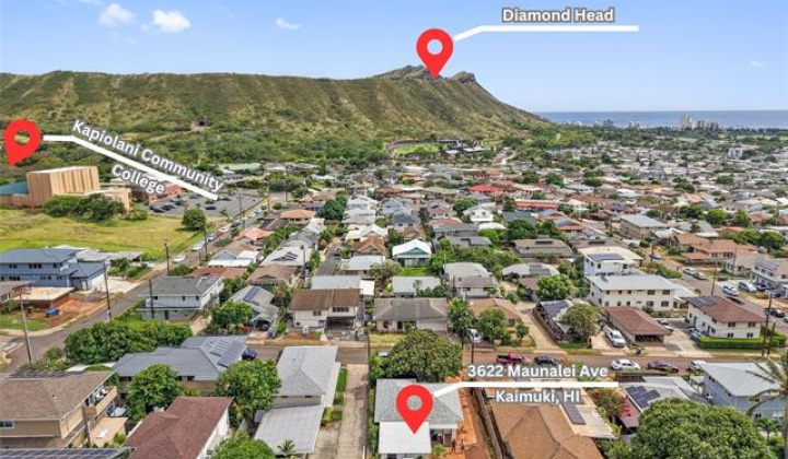 3622 Maunalei Avenue,Honolulu,Hawaii,96816,3 ベッドルーム ベッドルーム,2 バスルームバスルーム,一戸建て,Maunalei,19472239