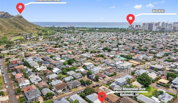 3622 Maunalei Avenue,Honolulu,Hawaii,96816,3 ベッドルーム ベッドルーム,2 バスルームバスルーム,一戸建て,Maunalei,19472239