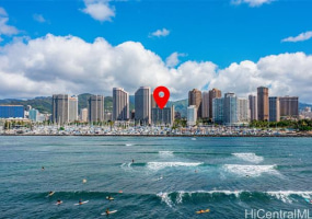 1765 Ala Moana Boulevard,Honolulu,Hawaii,96815,1 ベッドルーム ベッドルーム,1 バスルームバスルーム,コンド / タウンハウス,Ala Moana,9,18763615