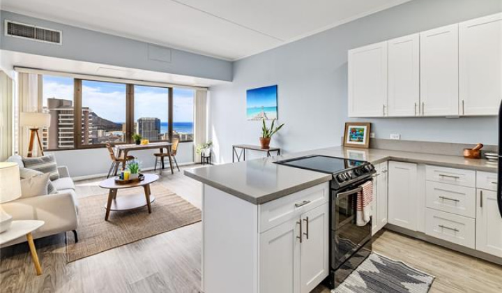 411 Hobron Lane,Honolulu,Hawaii,96815,1 ベッドルーム ベッドルーム,1 バスルームバスルーム,コンド / タウンハウス,Hobron,39,18766794