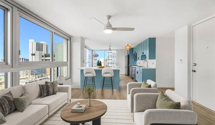 2421 Tusitala Street,Honolulu,Hawaii,96815,1 Bedroom Bedrooms,1 BathroomBathrooms,Condo/Townhouse,Tusitala,22,19197254