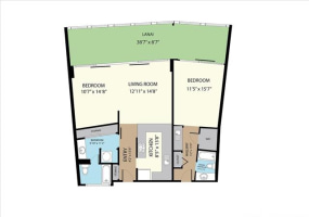2877 Kalakaua Avenue,Honolulu,Hawaii,96815,2 Bedrooms Bedrooms,2 BathroomsBathrooms,Condo/Townhouse,Kalakaua,3,18315830