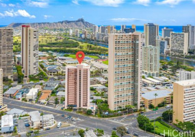 2439 Kapiolani Boulevard,Honolulu,Hawaii,96826,2 ベッドルーム ベッドルーム,1 バスルームバスルーム,コンド / タウンハウス,Kapiolani,19,18322621