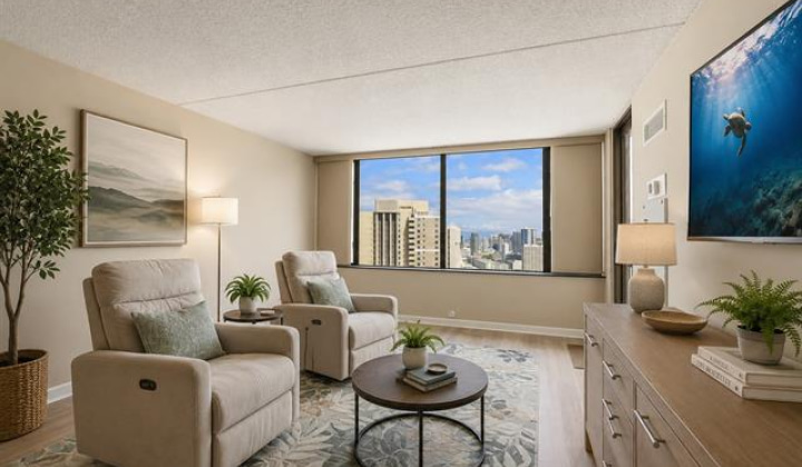 411 Hobron Lane,Honolulu,Hawaii,96815,1 ベッドルーム ベッドルーム,1 バスルームバスルーム,コンド / タウンハウス,Hobron,37,19485931