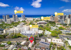 502 Captain Cook Avenue,Honolulu,Hawaii,96813,2 ベッドルーム ベッドルーム,1 バスルームバスルーム,コンド / タウンハウス,Captain Cook,3,18774940