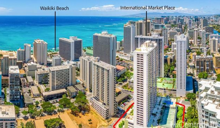 229 Paoakalani Avenue,Honolulu,Hawaii,96815,2 ベッドルーム ベッドルーム,2 バスルームバスルーム,コンド / タウンハウス,Paoakalani,38,18778086