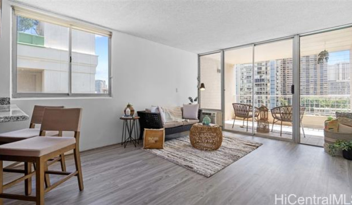 1848 Kahakai Drive,Honolulu,Hawaii,96814,1 ベッドルーム ベッドルーム,1 バスルームバスルーム,コンド / タウンハウス,Kahakai,7,18326238