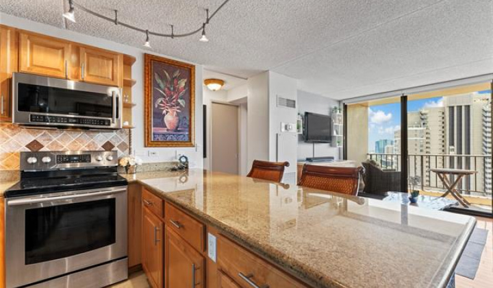 411 Hobron Lane,Honolulu,Hawaii,96815,2 ベッドルーム ベッドルーム,1 バスルームバスルーム,コンド / タウンハウス,Hobron,33,18781868