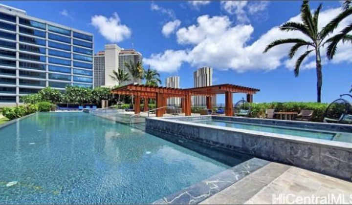 1555 Kapiolani Boulevard,Honolulu,Hawaii,96814,1 ベッドルーム ベッドルーム,1 バスルームバスルーム,コンド / タウンハウス,Kapiolani,15,18783881