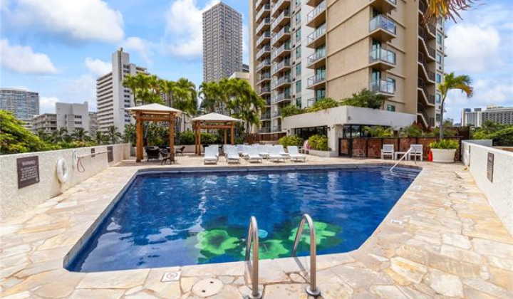 2045 Kalakaua Avenue,Honolulu,Hawaii,96815,1 バスルームバスルーム,コンド / タウンハウス,Kalakaua,4,19496898