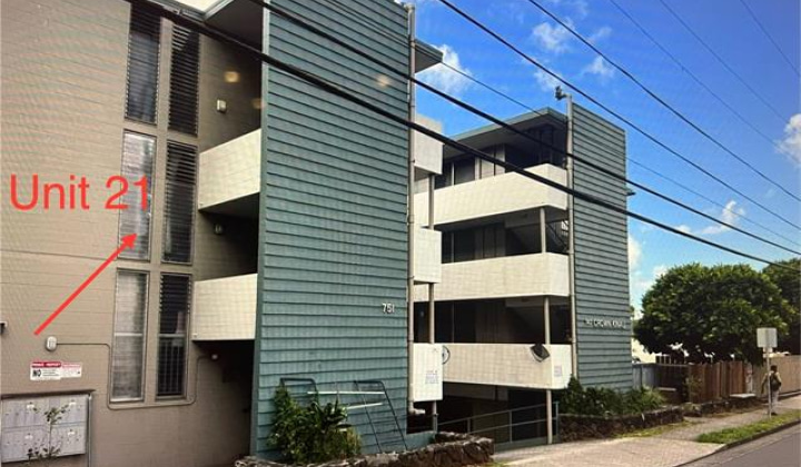 747 Kinau Street,Honolulu,Hawaii,96813,2 Bedrooms Bedrooms,1 BathroomBathrooms,Condo/Townhouse,Kinau,2,18336649