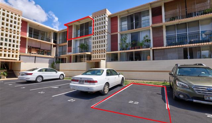 3006 Pualei Circle,Honolulu,Hawaii,96815,2 Bedrooms Bedrooms,1 BathroomBathrooms,Condo/Townhouse,Pualei,3,18340833