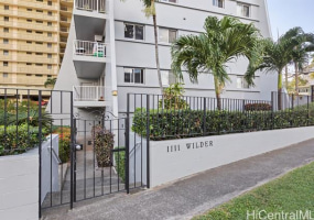 1111 Wilder Avenue,Honolulu,Hawaii,96822,2 ベッドルーム ベッドルーム,2 バスルームバスルーム,コンド / タウンハウス,Wilder,14,18791740