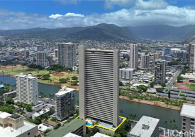 2121 Ala Wai Boulevard,Honolulu,Hawaii,96815,2 ベッドルーム ベッドルーム,1 バスルームバスルーム,コンド / タウンハウス,Ala Wai,16,18791842