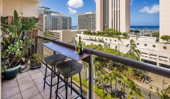 1684 Ala Moana Boulevard,Honolulu,Hawaii,96815,1 ベッドルーム ベッドルーム,1 バスルームバスルーム,コンド / タウンハウス,Ala Moana,9,19507133