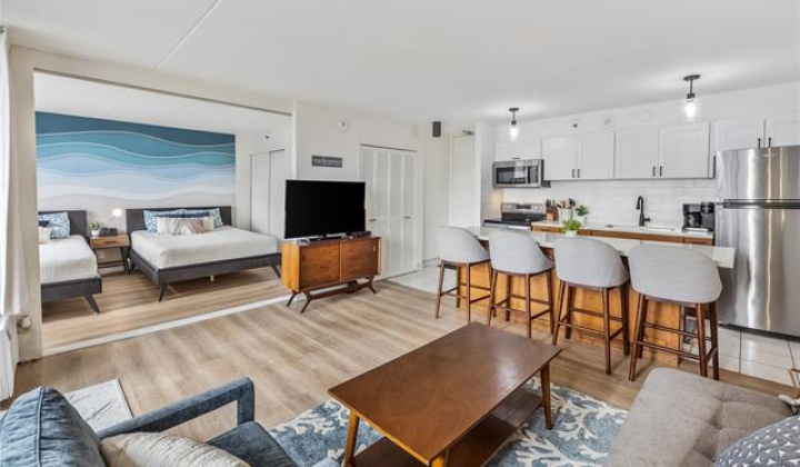 201 Ohua Avenue,Honolulu,Hawaii,96815,1 ベッドルーム ベッドルーム,1 バスルームバスルーム,コンド / タウンハウス,Ohua,15,18346340