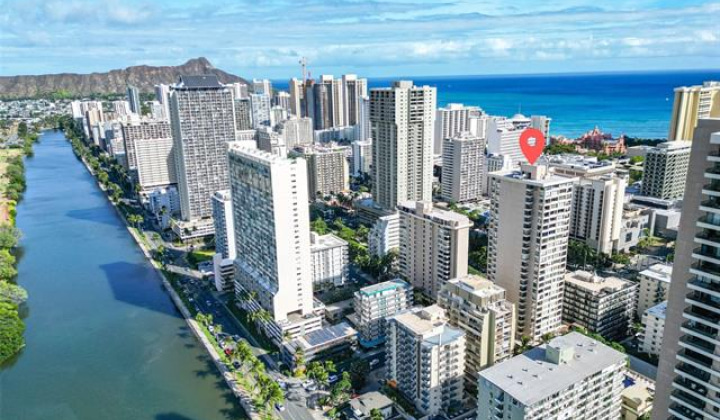 430 Lewers Street,Honolulu,Hawaii,96815,2 ベッドルーム ベッドルーム,2 バスルームバスルーム,コンド / タウンハウス,Lewers,25,18798812