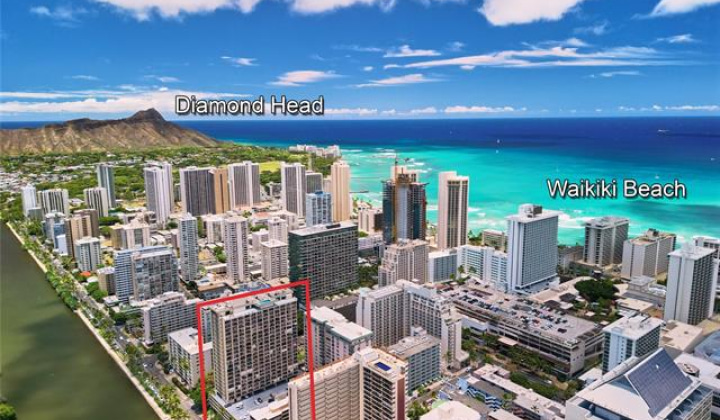 2345 Ala Wai Boulevard,Honolulu,Hawaii,96815,1 バスルームバスルーム,コンド / タウンハウス,Ala Wai,22,18801783