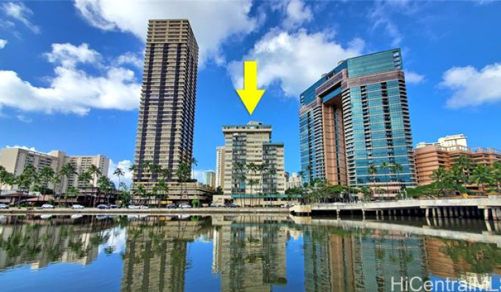 1909 Ala Wai Boulevard,Honolulu,Hawaii,96815,2 ベッドルーム ベッドルーム,1 バスルームバスルーム,コンド / タウンハウス,Ala Wai,6,19514283
