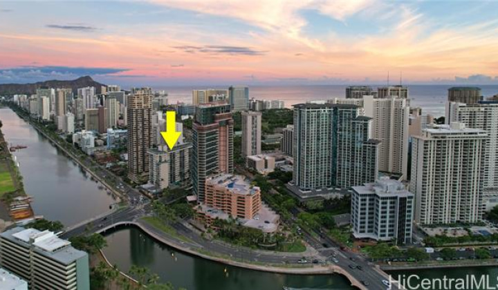 1909 Ala Wai Boulevard,Honolulu,Hawaii,96815,2 ベッドルーム ベッドルーム,1 バスルームバスルーム,コンド / タウンハウス,Ala Wai,6,19514283