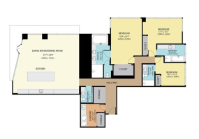 888 Kapiolani Boulevard,Honolulu,Hawaii,96813,3 ベッドルーム ベッドルーム,3 バスルームバスルーム,コンド / タウンハウス,Kapiolani,45,18365486
