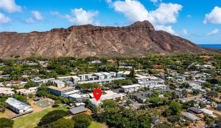 3006 Pualei Circle,Honolulu,Hawaii,96815,2 ベッドルーム ベッドルーム,1 バスルームバスルーム,コンド / タウンハウス,Pualei,1,18366837