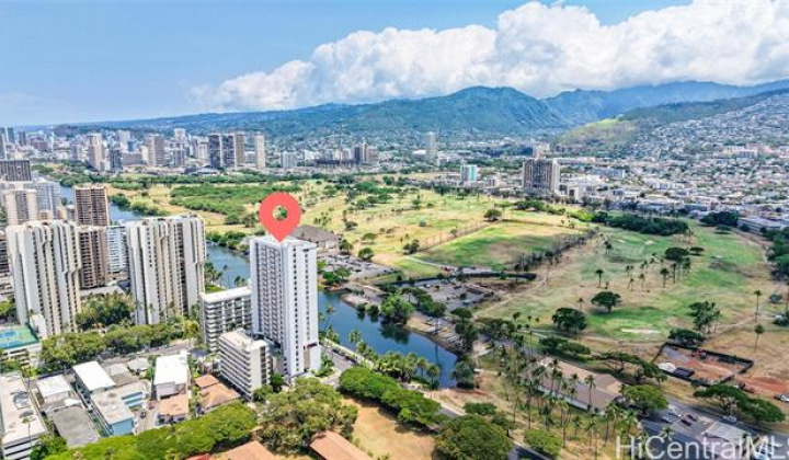 2611 Ala Wai Boulevard,Honolulu,Hawaii,96815,1 ベッドルーム ベッドルーム,1 バスルームバスルーム,コンド / タウンハウス,Ala Wai,7,19518373