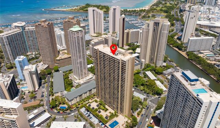 411 Hobron Lane,Honolulu,Hawaii,96815,1 ベッドルーム ベッドルーム,1 バスルームバスルーム,コンド / タウンハウス,Hobron,18,18368476
