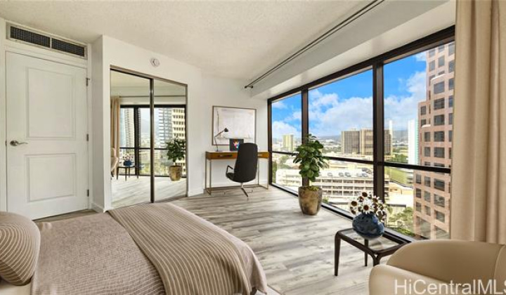 1088 Bishop Street,Honolulu,Hawaii,96813,1 ベッドルーム ベッドルーム,1 バスルームバスルーム,コンド / タウンハウス,Bishop,14,18370259