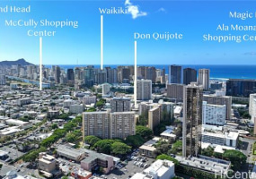 910 Ahana Street,Honolulu,Hawaii,96814,2 ベッドルーム ベッドルーム,1 バスルームバスルーム,コンド / タウンハウス,Ahana,10,18374646