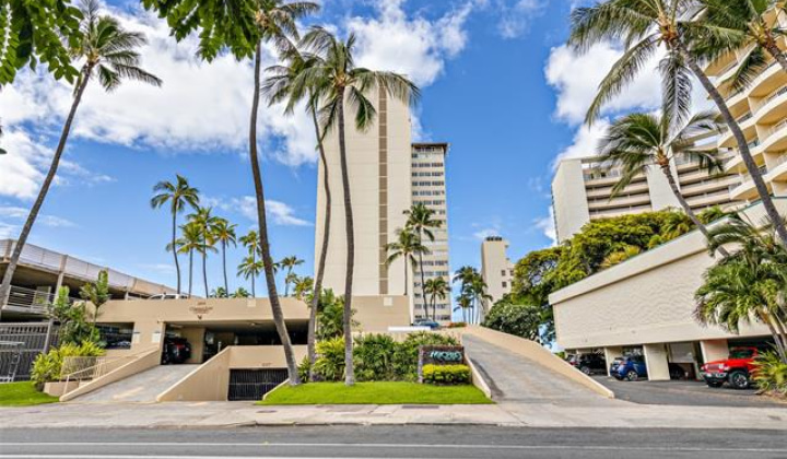 2895 Kalakaua Avenue,Honolulu,Hawaii,96815,1 バスルームバスルーム,コンド / タウンハウス,Kalakaua,2,18821544