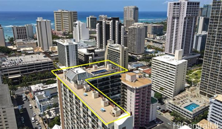 444 Nahua Street,Honolulu,Hawaii,96815,1 ベッドルーム ベッドルーム,1 バスルームバスルーム,コンド / タウンハウス,Nahua,17,18376521