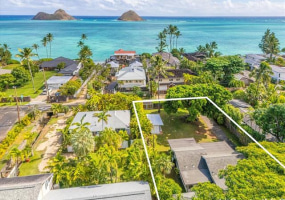 1515 Mokulua Drive,Kailua,Hawaii,96734,3 ベッドルーム ベッドルーム,2 バスルームバスルーム,一戸建て,Mokulua,18378151