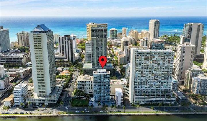 2233 Ala Wai Boulevard,Honolulu,Hawaii,96815,1 ベッドルーム ベッドルーム,1 バスルームバスルーム,コンド / タウンハウス,Ala Wai,18,18379221