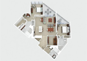 223 Saratoga Road,Honolulu,Hawaii,96815,2 Bedrooms Bedrooms,3 BathroomsBathrooms,Condo/Townhouse,Saratoga,32,18385057