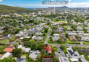 2402 Manoa Road,Honolulu,Hawaii,96822,1 ベッドルーム ベッドルーム,1 バスルームバスルーム,一戸建て,Manoa,18386810