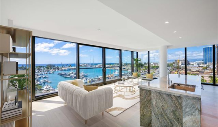 1100 Ala Moana Boulevard,Honolulu,Hawaii,96814,3 ベッドルーム ベッドルーム,3 バスルームバスルーム,コンド / タウンハウス,Ala Moana,7,18393206