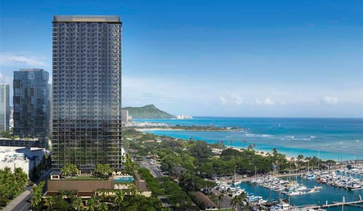 1100 Ala Moana Boulevard,Honolulu,Hawaii,96814,1 ベッドルーム ベッドルーム,1 バスルームバスルーム,コンド / タウンハウス,Ala Moana,27,18394602