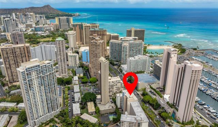 1684 Ala Moana Boulevard,Honolulu,Hawaii,96815,2 ベッドルーム ベッドルーム,1 バスルームバスルーム,コンド / タウンハウス,Ala Moana,2,18849017