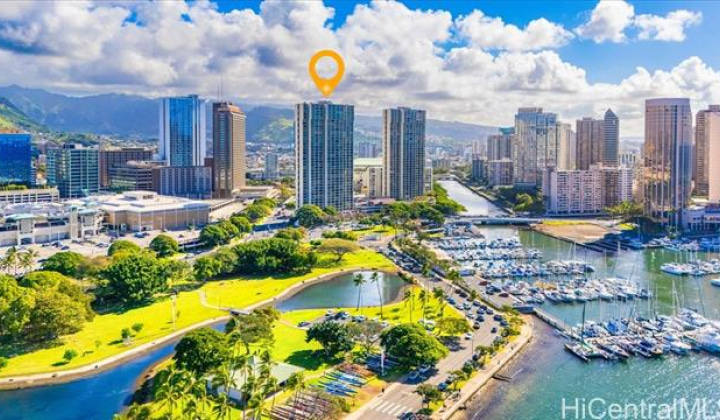 1600 Ala Moana Boulevard,Honolulu,Hawaii,96815,1 ベッドルーム ベッドルーム,1 バスルームバスルーム,コンド / タウンハウス,Ala Moana,3,18856634