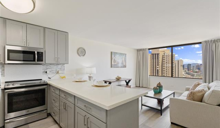411 Hobron Lane,Honolulu,Hawaii,96815,1 ベッドルーム ベッドルーム,1 バスルームバスルーム,コンド / タウンハウス,Hobron,34,18857229