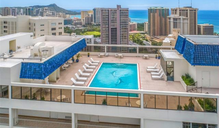 400 Hobron Lane,Honolulu,Hawaii,96815,1 ベッドルーム ベッドルーム,1 バスルームバスルーム,コンド / タウンハウス,Hobron,28,18859981