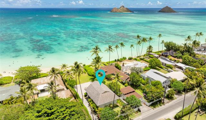 1122 Mokulua Drive,Kailua,Hawaii,96734,5 ベッドルーム ベッドルーム,4 バスルームバスルーム,一戸建て,Mokulua,18864807