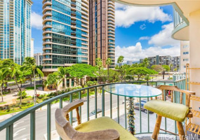1909 Ala Wai Boulevard,Honolulu,Hawaii,96815,2 ベッドルーム ベッドルーム,1 バスルームバスルーム,コンド / タウンハウス,Ala Wai,4,18874871