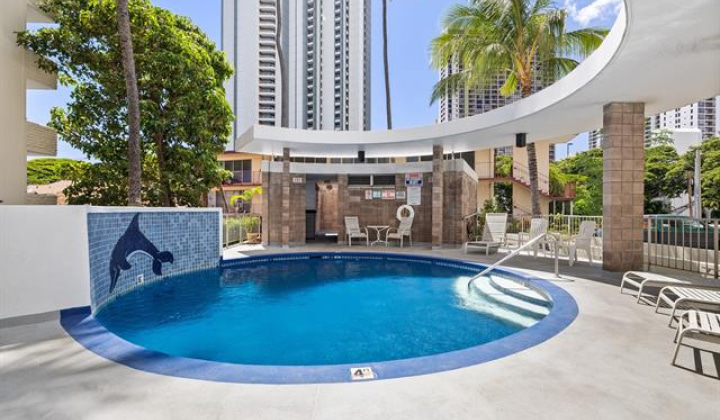 2611 Ala Wai Boulevard,Honolulu,Hawaii,96815,1 ベッドルーム ベッドルーム,1 バスルームバスルーム,コンド / タウンハウス,Ala Wai,24,18877158